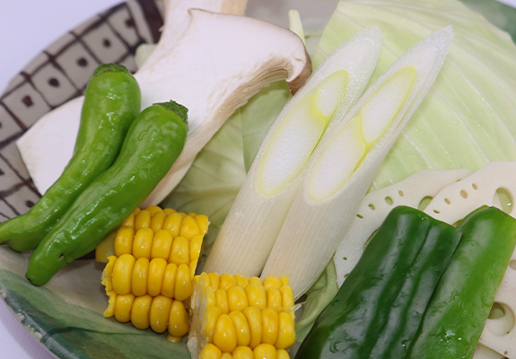 野菜焼盛合わせ